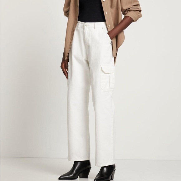 The Frankie Shop Kai Cargo Denim Pants - Picture 2 of 5